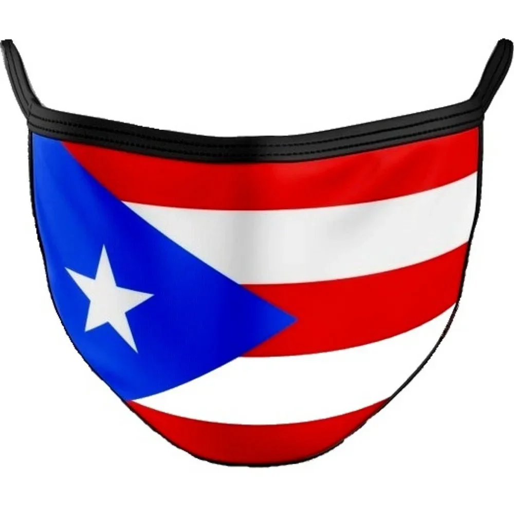 PUERTO RICO FLAG - Face Mask - Picture 2 of 3